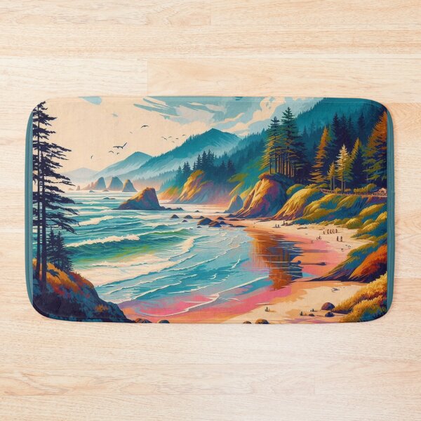 Item preview, Pacific Coast Beach Scene designed and sold by SeaStarAlex.