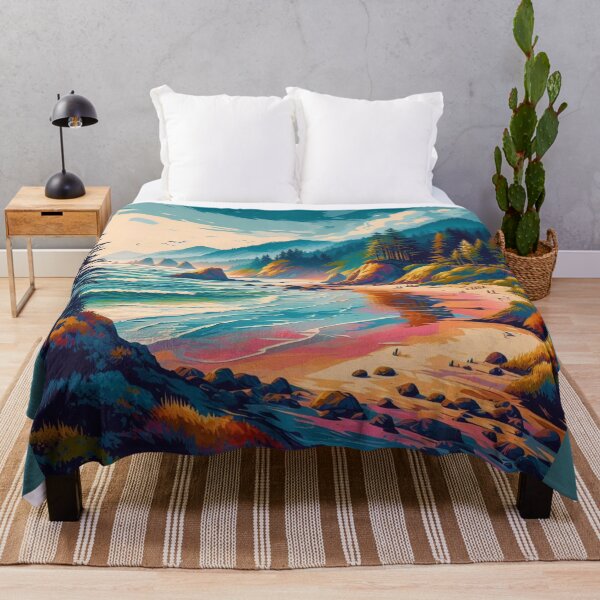 Item preview, Pacific Coast Beach Scene designed and sold by SeaStarAlex.