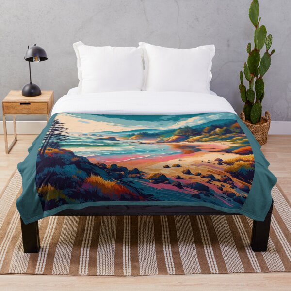 Item preview, Pacific Coast Beach Scene designed and sold by SeaStarAlex.