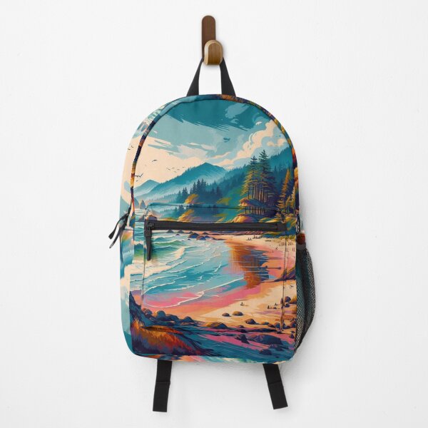 Item preview, Pacific Coast Beach Scene designed and sold by SeaStarAlex.