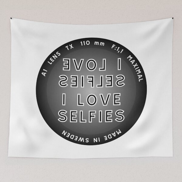 Item preview, I love selfish selfies! designed and sold by ALF2023.