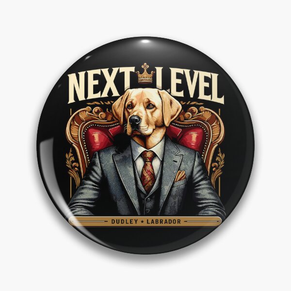 Item preview, Dudley Labrador Suit Next Level Dog King Chair Gift designed and sold by Pineapple-Tree.