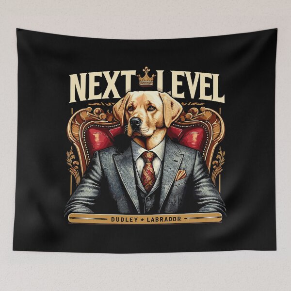 Item preview, Dudley Labrador Suit Next Level Dog King Chair Gift designed and sold by Pineapple-Tree.