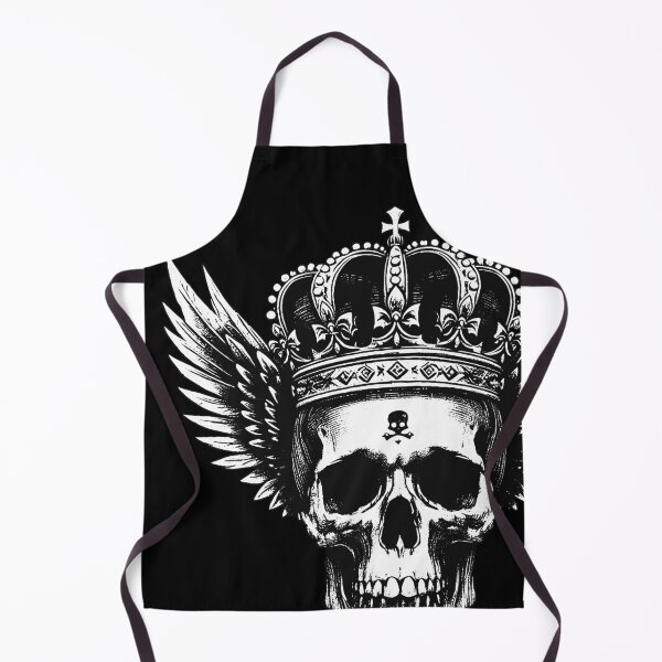 Item preview, Dark Art Skull Crown Skull King Throne Prince Vintage Grunge Tattoo designed and sold by MORSPECTIVE.