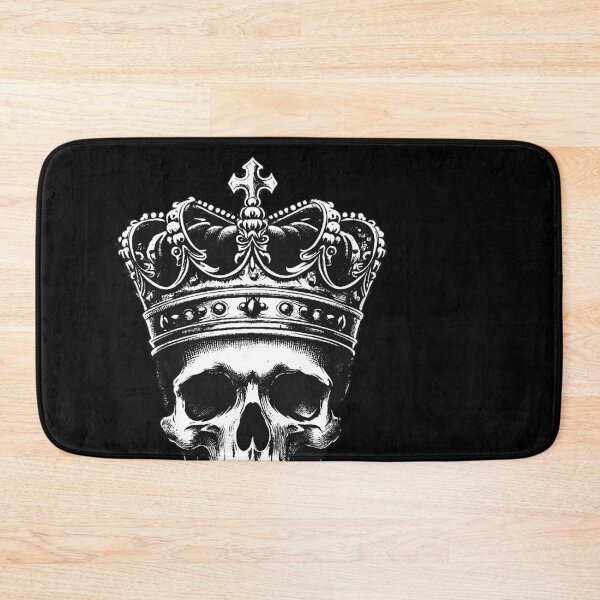 Item preview, Dark Art Skull Crown Skull King Throne Prince Vintage Grunge Tattoo designed and sold by MORSPECTIVE.
