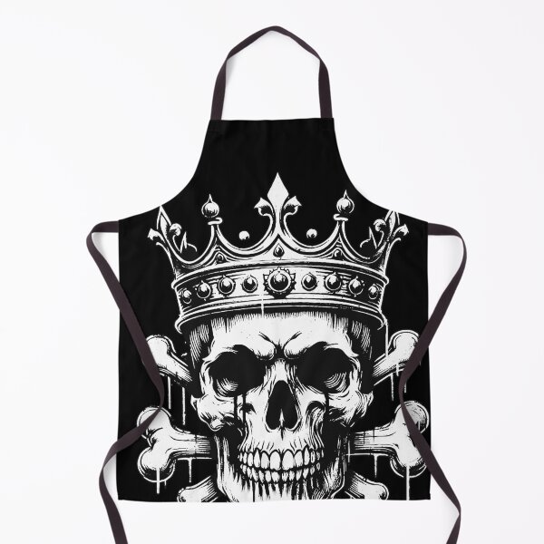 Item preview, Dark Art Skull Crown Skull King Throne Prince Vintage Grunge Tattoo designed and sold by MORSPECTIVE.