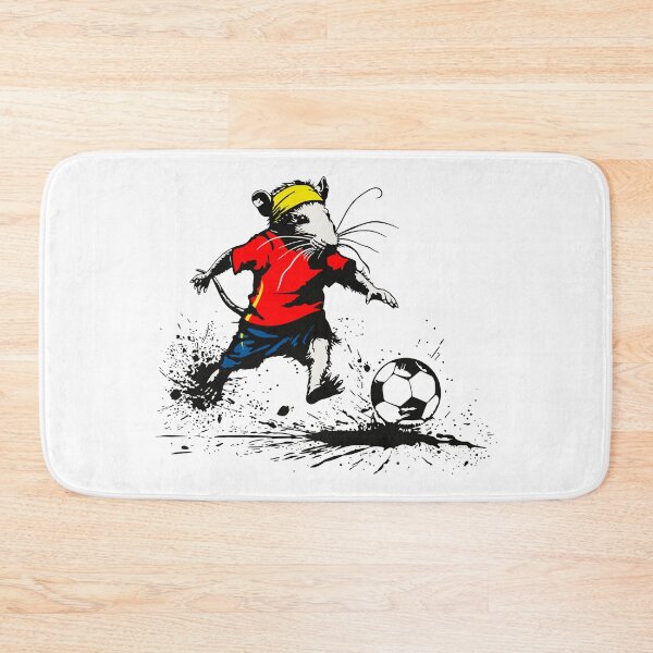 Item preview, Kickin´Rat: Football fan (Spain jersey) designed and sold by flamenco-verde.