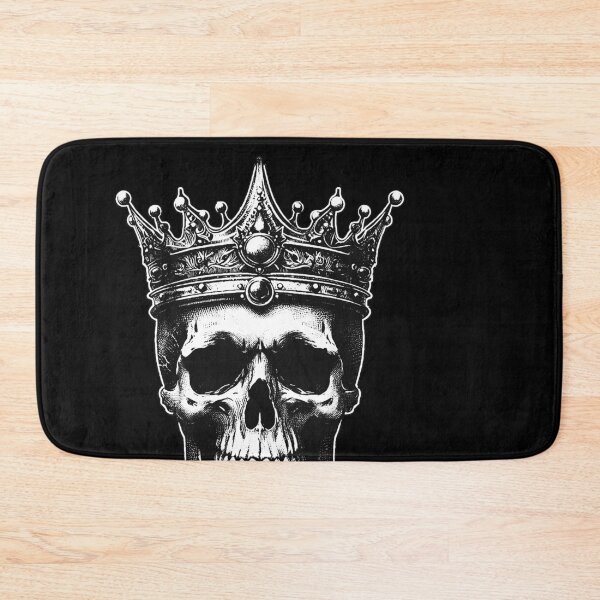 Item preview, Dark Art Skull Crown Skull King Throne Prince Vintage Grunge Tattoo designed and sold by MORSPECTIVE.