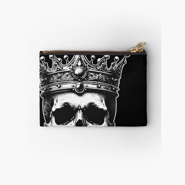 Item preview, Dark Art Skull Crown Skull King Throne Prince Vintage Grunge Tattoo designed and sold by MORSPECTIVE.