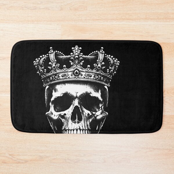 Item preview, Dark Art Skull Crown Skull King Throne Prince Vintage Grunge Tattoo designed and sold by MORSPECTIVE.