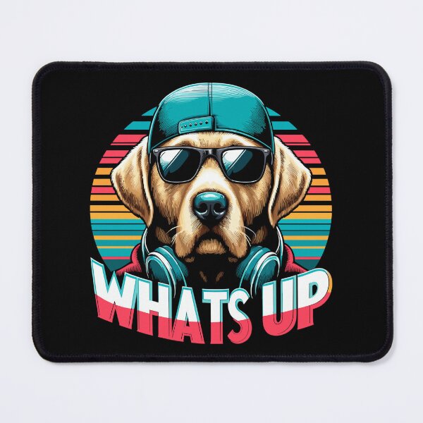 Item preview, Dudley Labrador What's up cool dog gift designed and sold by Pineapple-Tree.