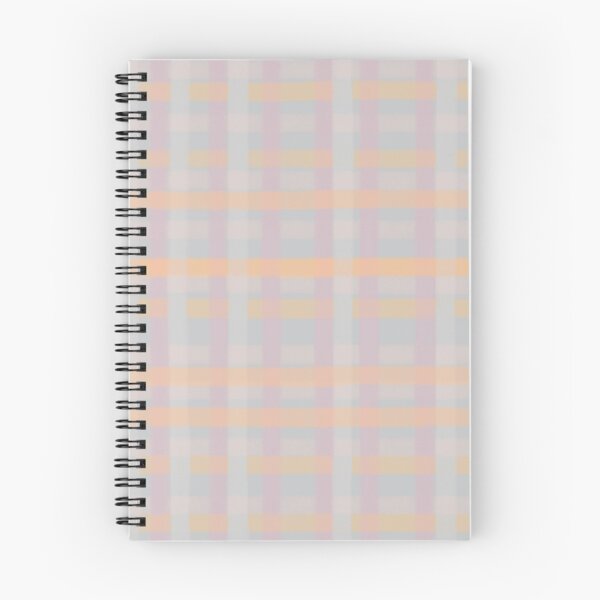 Item preview, Inconsistent Plaid in peach pink and gray shades designed and sold by Artlizzard.