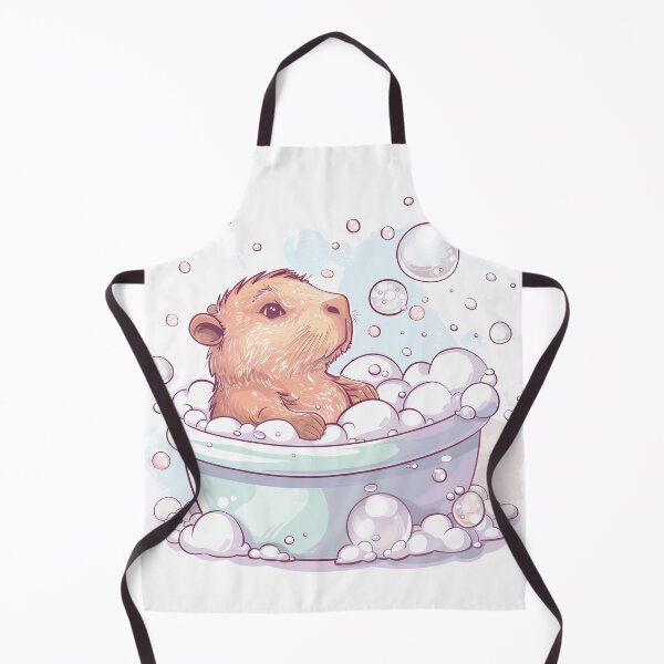 Item preview, Bubble Bath Capybara designed and sold by Chaotic Cuties.