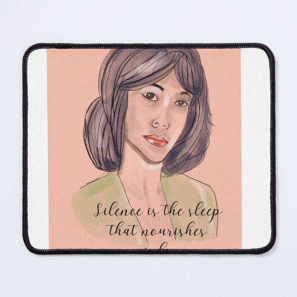 Item preview, Silence is the sleep that nourishes wisdom designed and sold by BeeDazzzled.