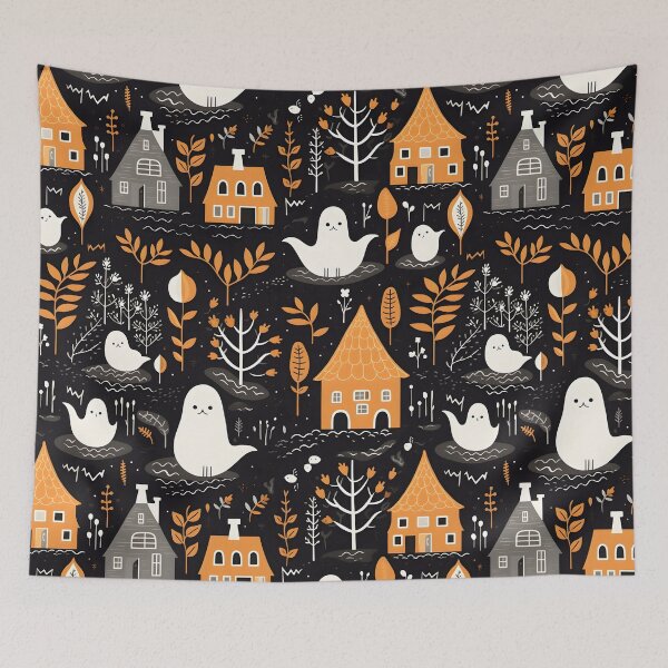 Item preview, Cute Spooky Ghost Design designed and sold by KT1981.