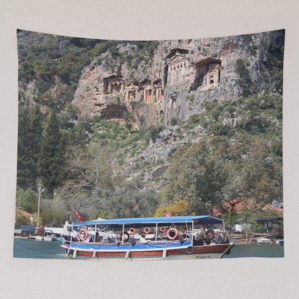 Item preview, Quintessentially Dalyan: River Boats and Rock Tombs designed and sold by taiche.