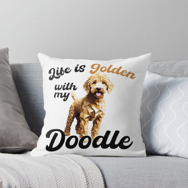 Item preview, Goldendoodle Golden Doodle life golden gift designed and sold by Pineapple-Tree.