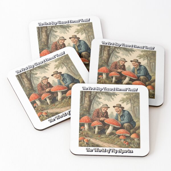 Item preview, Copy of Eternal Youth Expedition: Mushroom-Hunting Seniors t-shirt designed and sold by GorinART.