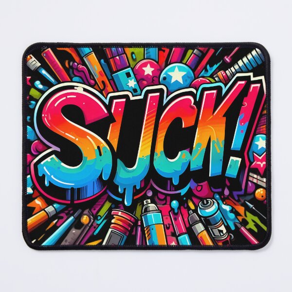 Item preview, Urban Outcry: SUCK! Graffiti Rebellion designed and sold by Andy-Many-Ideas.