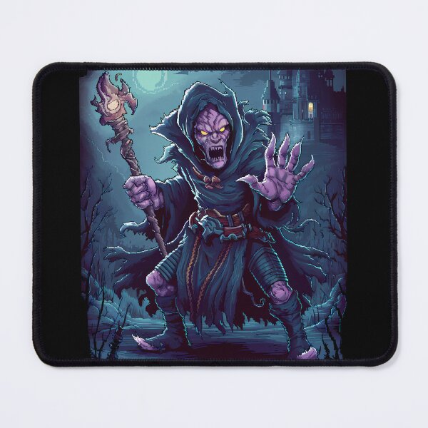 Item preview, Lich Retro Game Pixel Art designed and sold by Funny Vintage Stickers And T-Shirts.