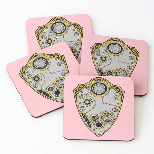 Item preview, Steampunk Shield (Pink) designed and sold by MurpheusTech.