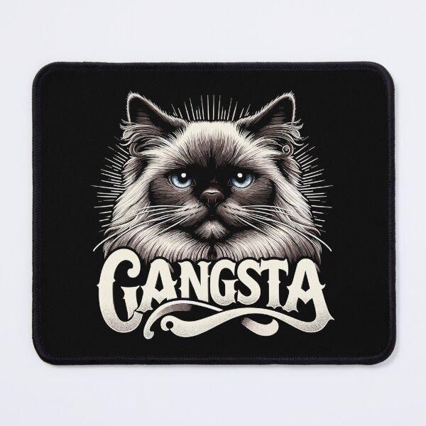 Artikelvorschau, Heilige Birma Katze Birmakatze Gangsta Geschenk entworfen und verkauft von Pineapple-Tree.