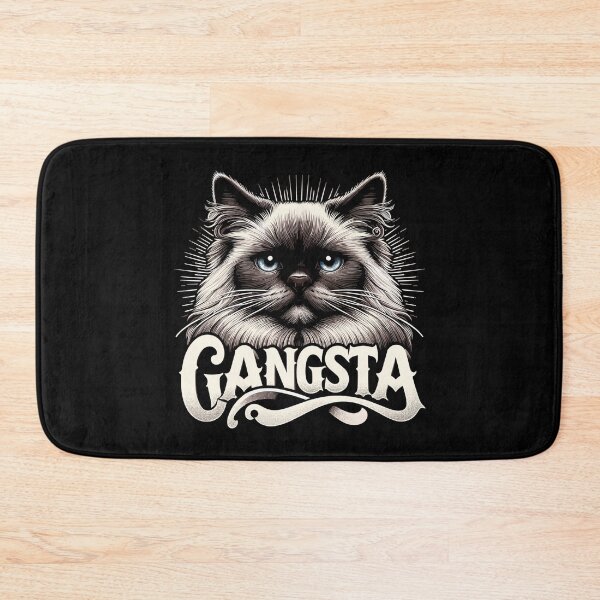 Artikelvorschau, Heilige Birma Katze Birmakatze Gangsta Geschenk entworfen und verkauft von Pineapple-Tree.