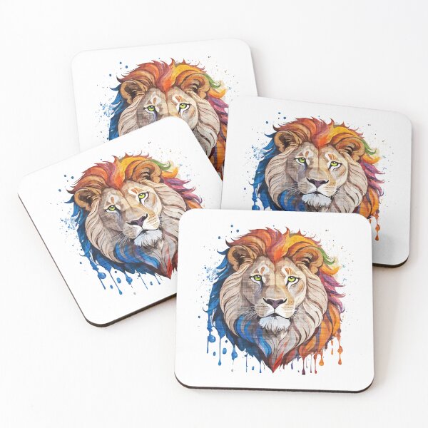 Item preview, Lion head print designed and sold by Marcu Ioachim.