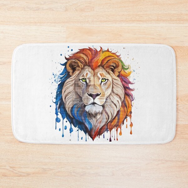 Item preview, Lion head print designed and sold by Marcu Ioachim.