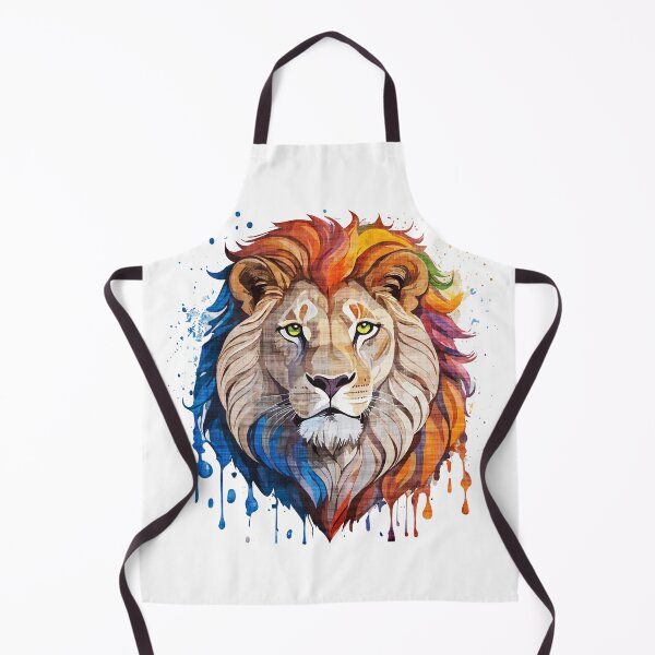 Item preview, Lion head print designed and sold by Marcu Ioachim.