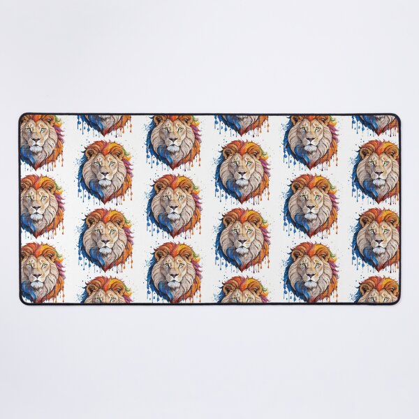 Item preview, Lion head print designed and sold by Marcu Ioachim.