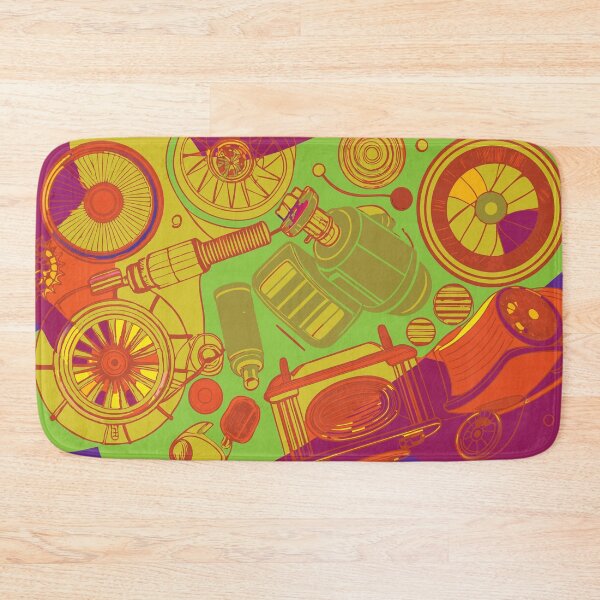 Item preview, Retro Motorsports: Abstract Puzzle Design designed and sold by AlienSativo.