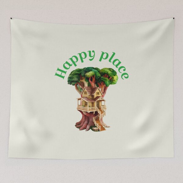 Item preview, Happy place - Magic fairy house designed and sold by AldeaPod.