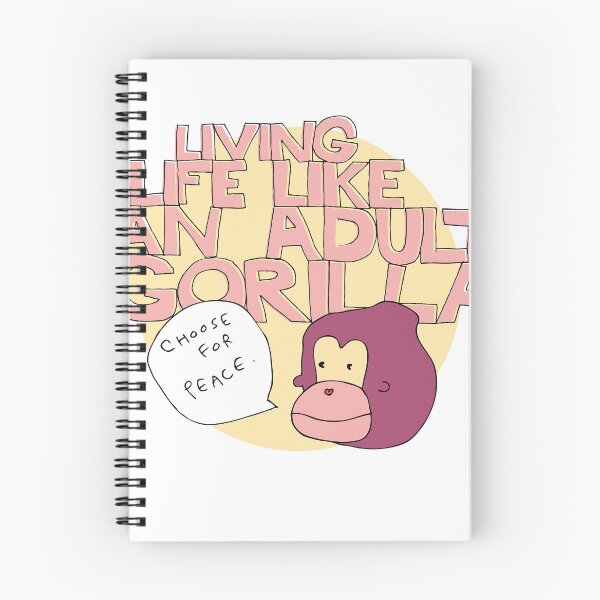 Item preview, Living life like an adult gorilla designed and sold by NoraLola.