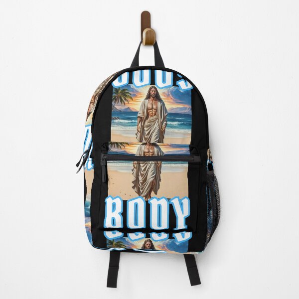 Item preview, Gods body of Jesus Christ handsome on the beach happy christian american gifts  designed and sold by thankful-loco.
