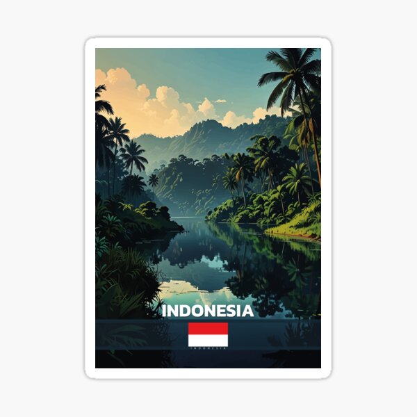 Item preview, Indonesia Travel  designed and sold by Thistle-TShop.