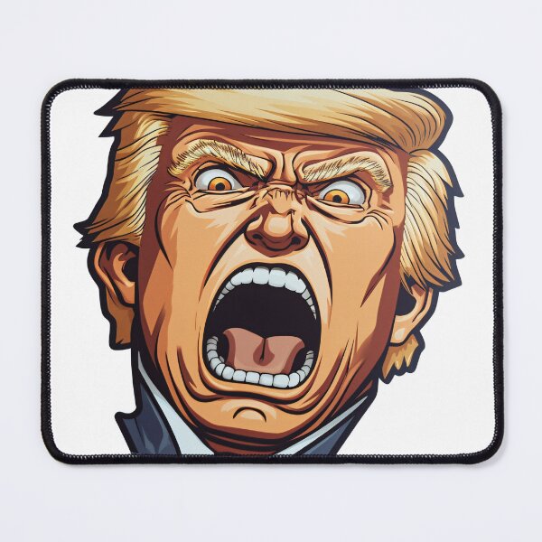 Item preview, Donald Trump Shouting designed and sold by Eso-Genesis.