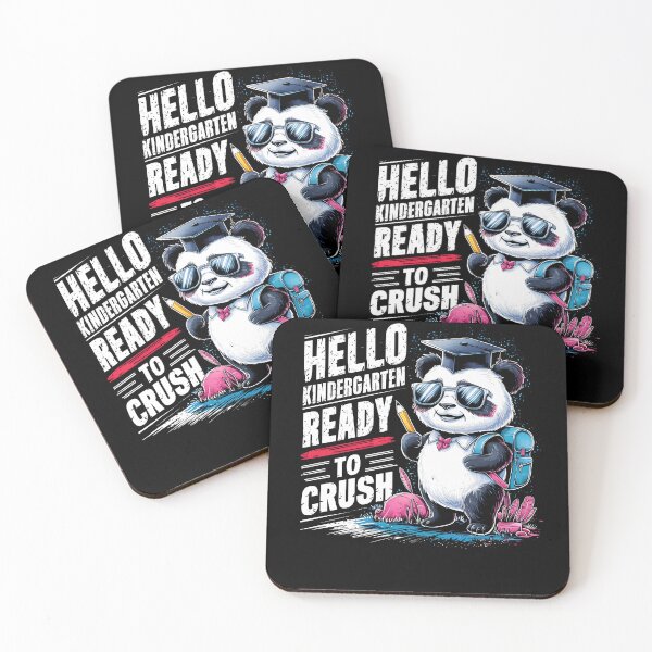 Item preview, Cute Panda First Day Hello kindergarten ready to crush designed and sold by MTRBSK11.