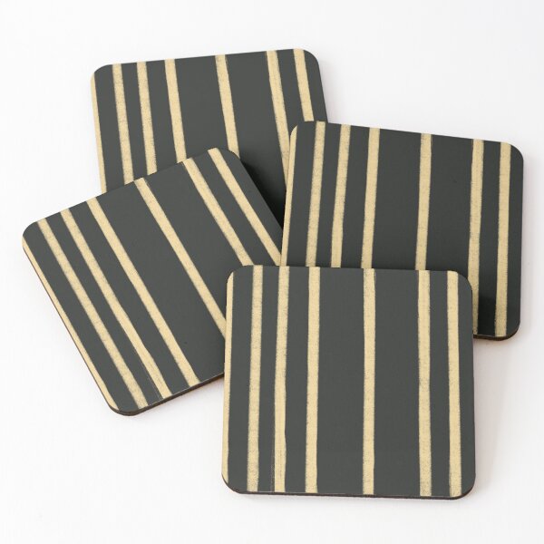 Item preview, Vertical chalk lines in yellow and black designed and sold by Artlizzard.
