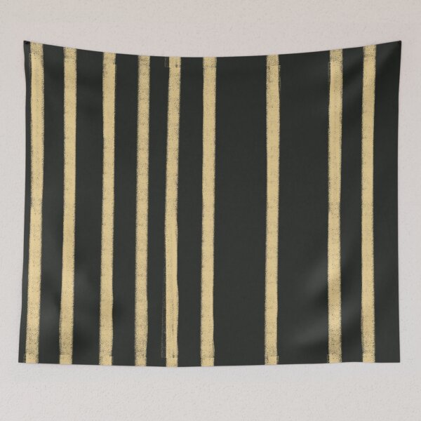 Item preview, Vertical chalk lines in yellow and black designed and sold by Artlizzard.