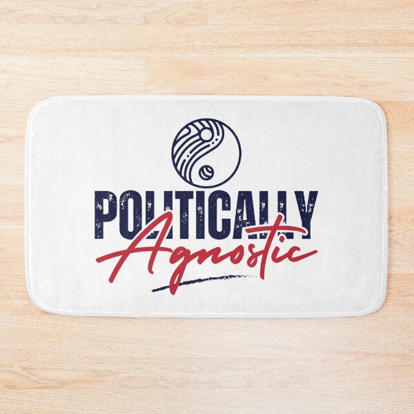 Item preview, Politically Agnostic | Yin-Yang Political Quote Shirt designed and sold by PixelGrafiks.