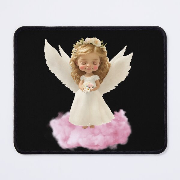 Item preview, Heavenly Guardian Angel Illustration designed and sold by GusiaTreasures.