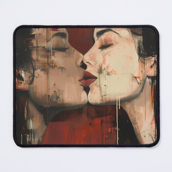Item preview, Two Women In Love | Two Women Kissing | WLW Art designed and sold by Regenbogenn.