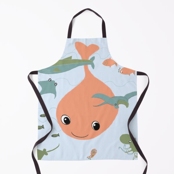 Item preview, Copy of underwater ocean theme fish whale octopus dolphin designed and sold by handmadehipsters.