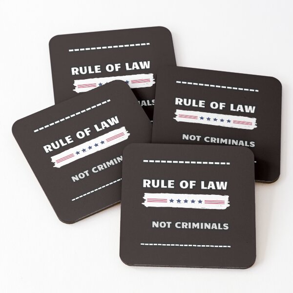 Item preview, Rule Of Law Not Criminals  designed and sold by Beatka1.