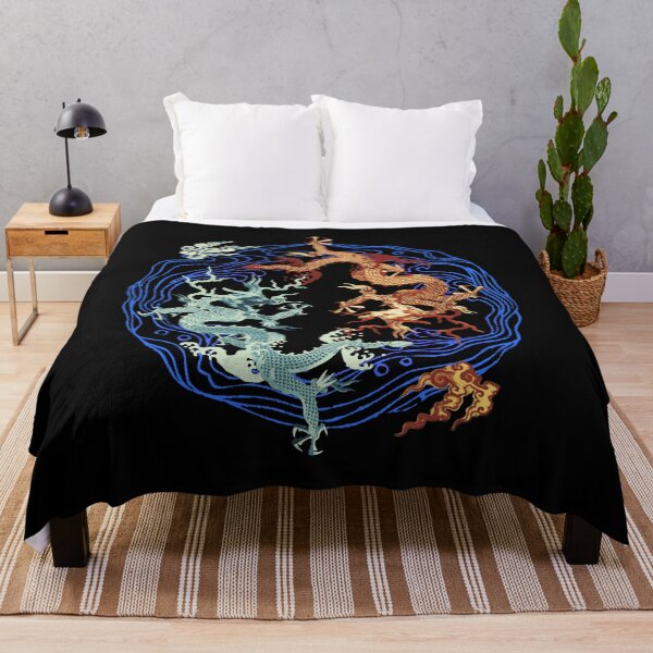 Item preview, Yin and Yang Vintage Dragon Design designed and sold by ARTIZIT.