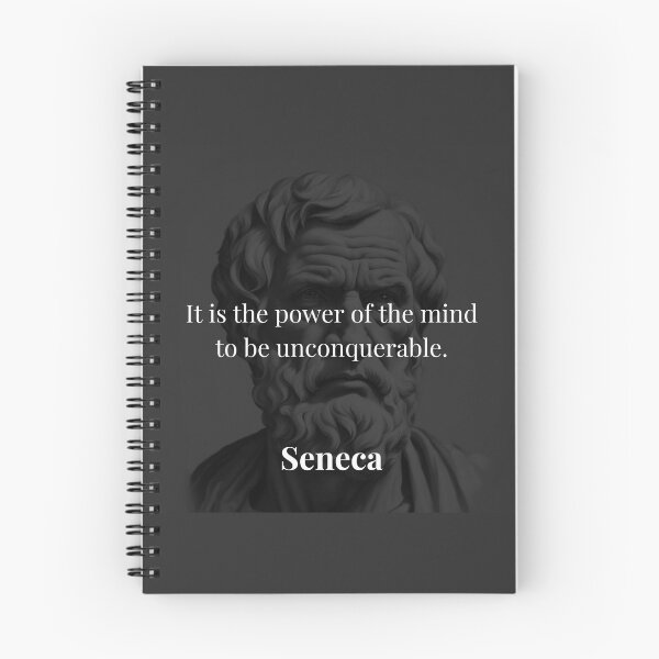 Item preview, Unyielding Mind: Seneca on Mental Strength designed and sold by DoseOPhilosophy.