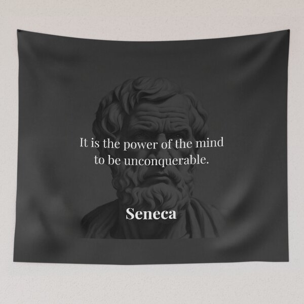 Item preview, Unyielding Mind: Seneca on Mental Strength designed and sold by DoseOPhilosophy.