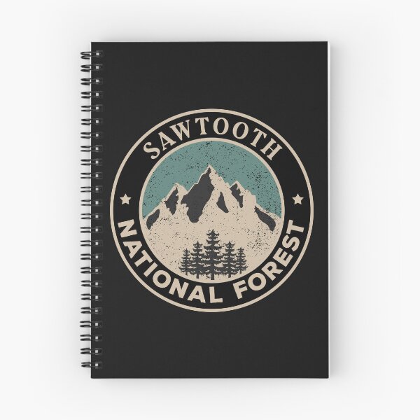 Item preview, Sawtooth National Forest designed and sold by graphic-map.