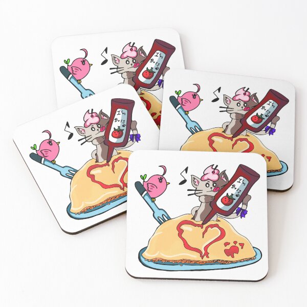 Item preview, Omurice and Funny Cat  designed and sold by kimmacus.